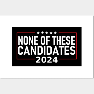 None of these Candidates 2024 Posters and Art